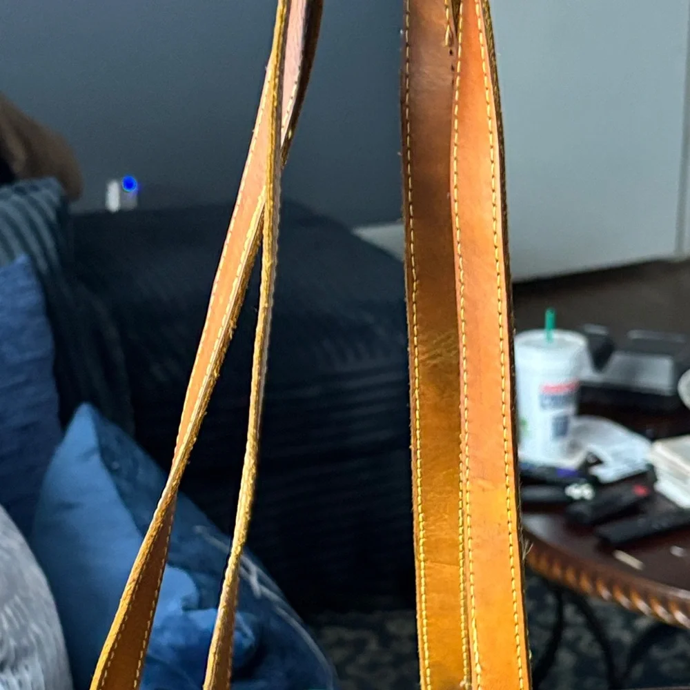 Louis Vuitton Brown and Tan Monogram Tote